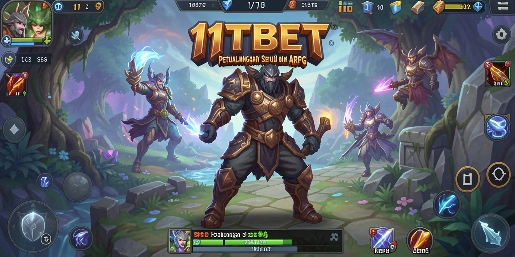 Tampilan gameplay ARPG yang mendebarkan dalam 11TBET.