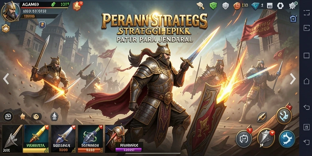 Gameplay seru AGAM69 dengan strategi militer mendalam.