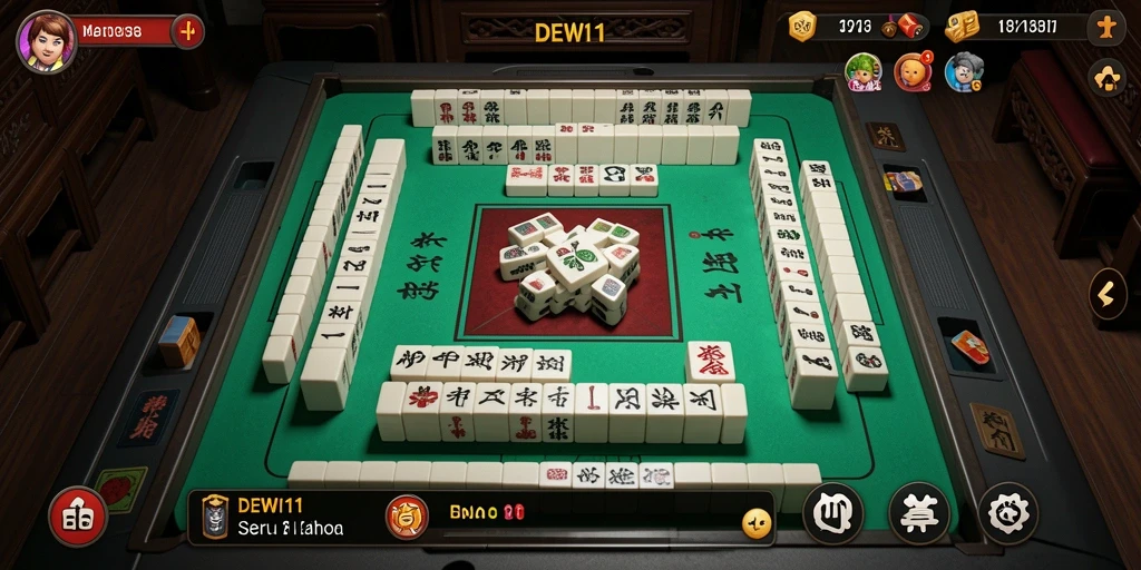 Tampilan gameplay DEWI11 dengan grafis menarik dan suasana yang menantang.