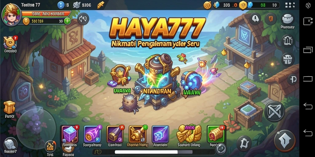Tampilan gameplay seru dalam HAYA777 yang memukau.