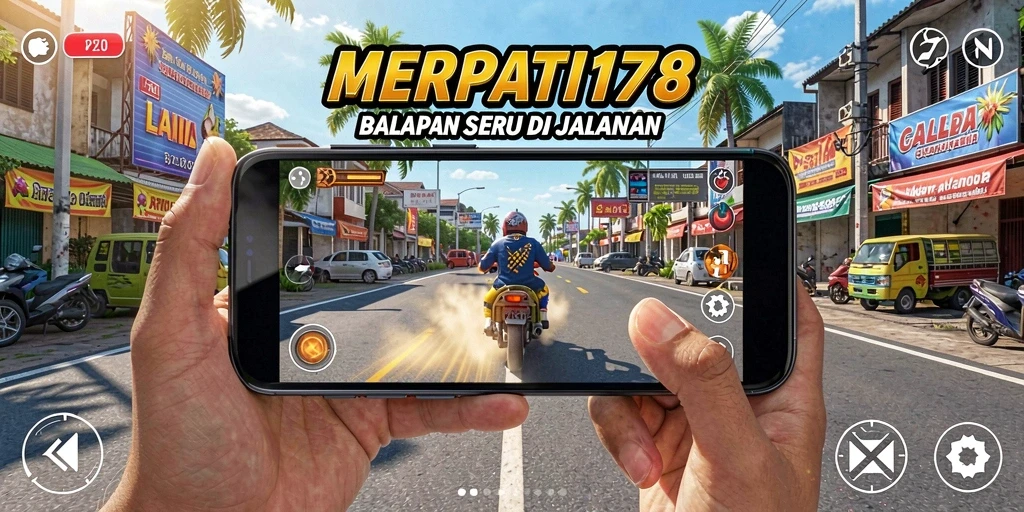 Tampilan gameplay Racing yang seru dan menegangkan